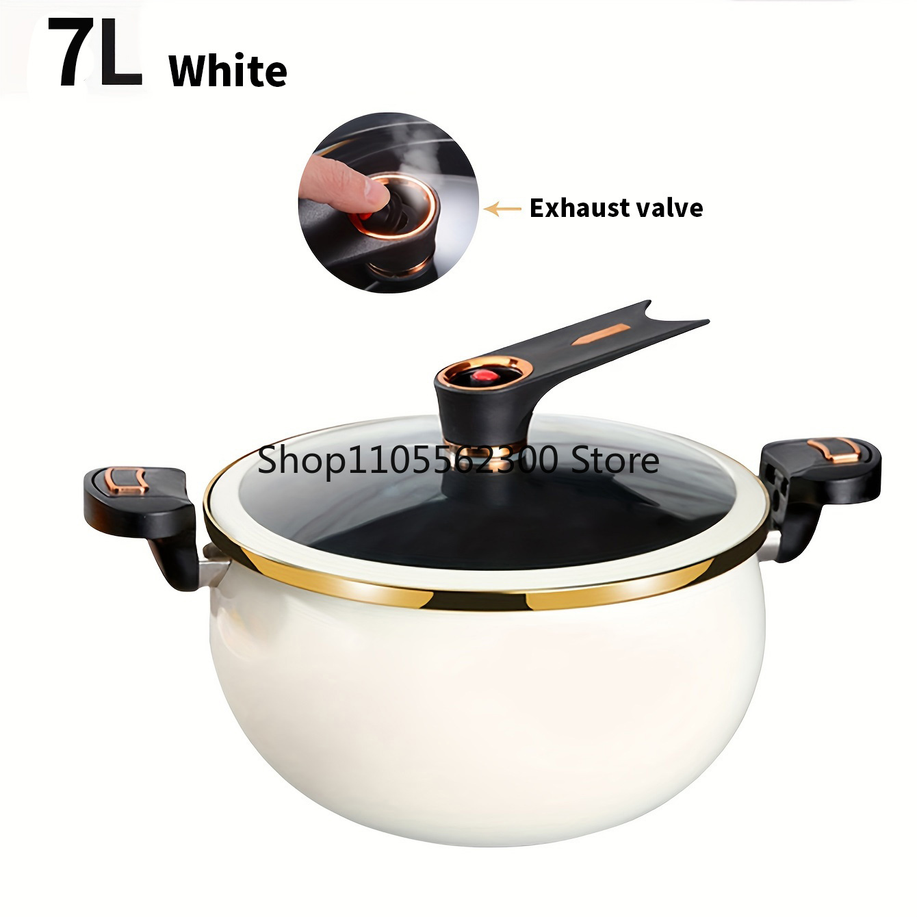 Home Cooking Gas - ความจุขนาดใหญ่ 7 ลิตร, 26 ซม., เหมาะสำหรับใช้ในบ้าน,