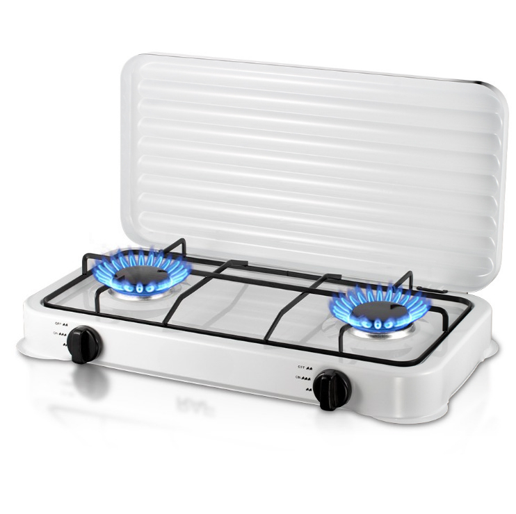 Home Cooking Gas - เตาแก๊สแบบหลายหัวเตาสไตล์ยุโรป ใช้แก๊สธรรมชาติ สำหรับครัวเรือน แบบฝังในเคาน์เตอร์ สำหรับทำอาหาร