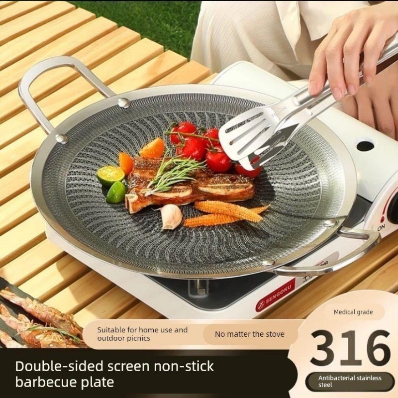 กระทะย่างบาร์บีคิวอเนกประสงค์ส - Home Cooking Gas บทวิจารณ์และราคา