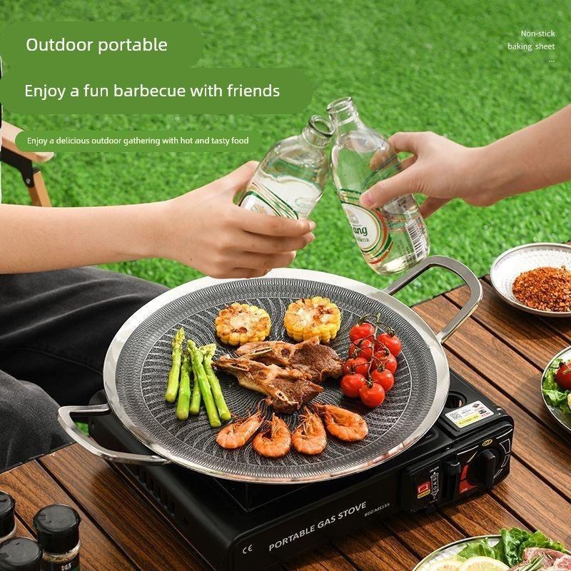 กระทะย่างบาร์บีคิวอเนกประสงค์ส - Home Cooking Gas บทวิจารณ์และราคา