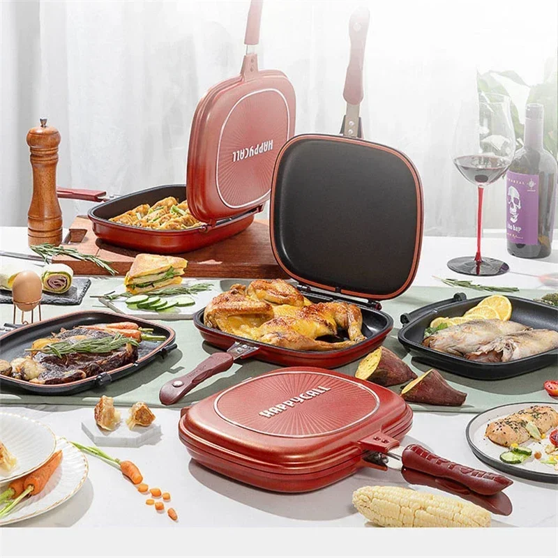 กระทะทอดขนาด 32 ซม./28 ซม. ไม่ - Home Cooking Gas บทวิจารณ์และราคา