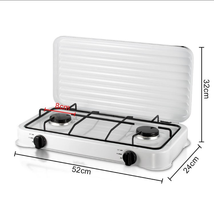 เตาแก๊สแบบหลายหัวเตาสไตล์ยุโรป - Home Cooking Gas บทวิจารณ์และราคา
