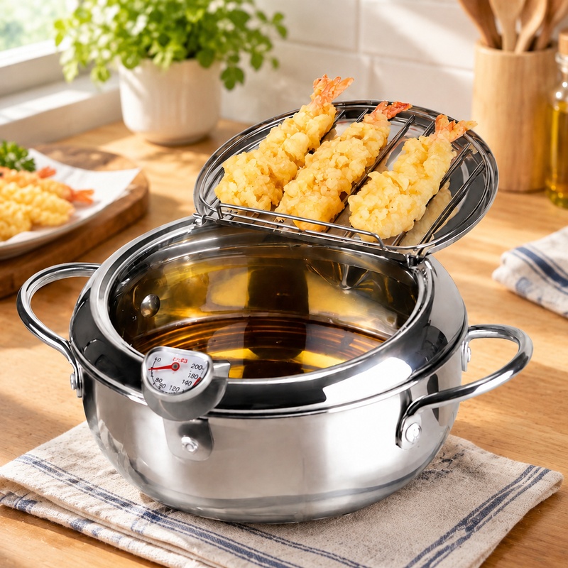 เทอร์โมมิเตอร์วัดอุณหภูมิน้ำมั - Home Cooking Gas บทวิจารณ์และราคา